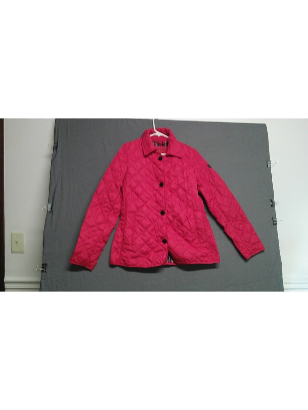 Tora-Bora Women's Quilted Pink Jacket Medium